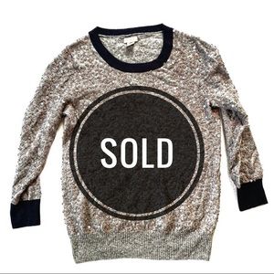 J.Crew Pull-over Sequin Sweater